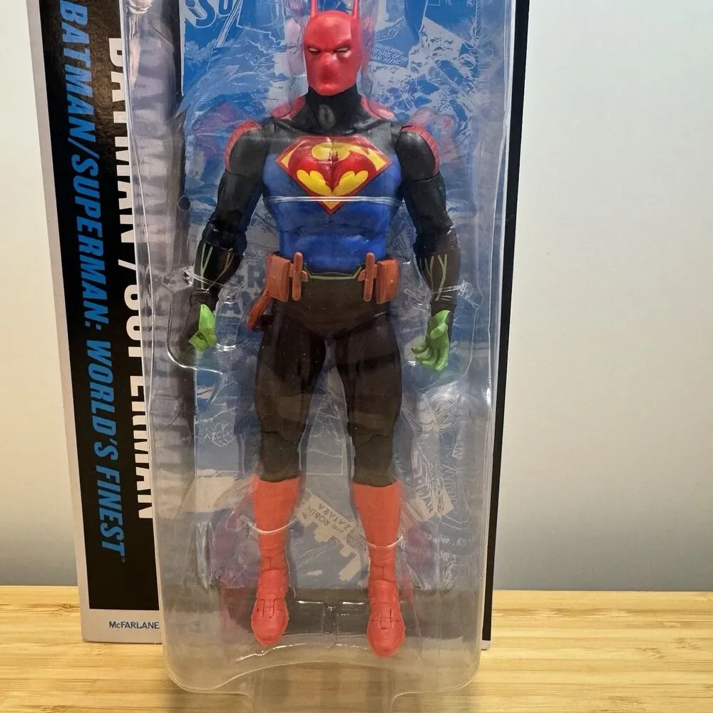 DC Multiverse Batman Superman Fusion World's Finest 7